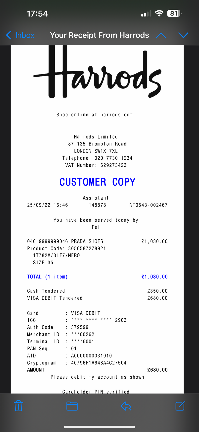 Prada Black Re- Nylon Combat Boots