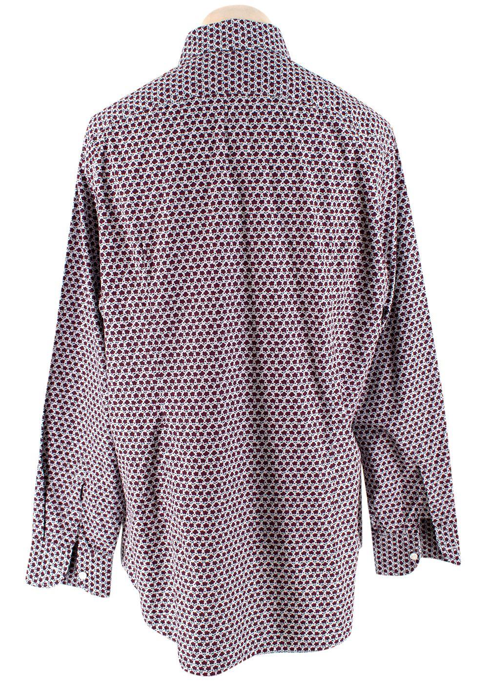 Donato Liguori Floral Cotton Shirt