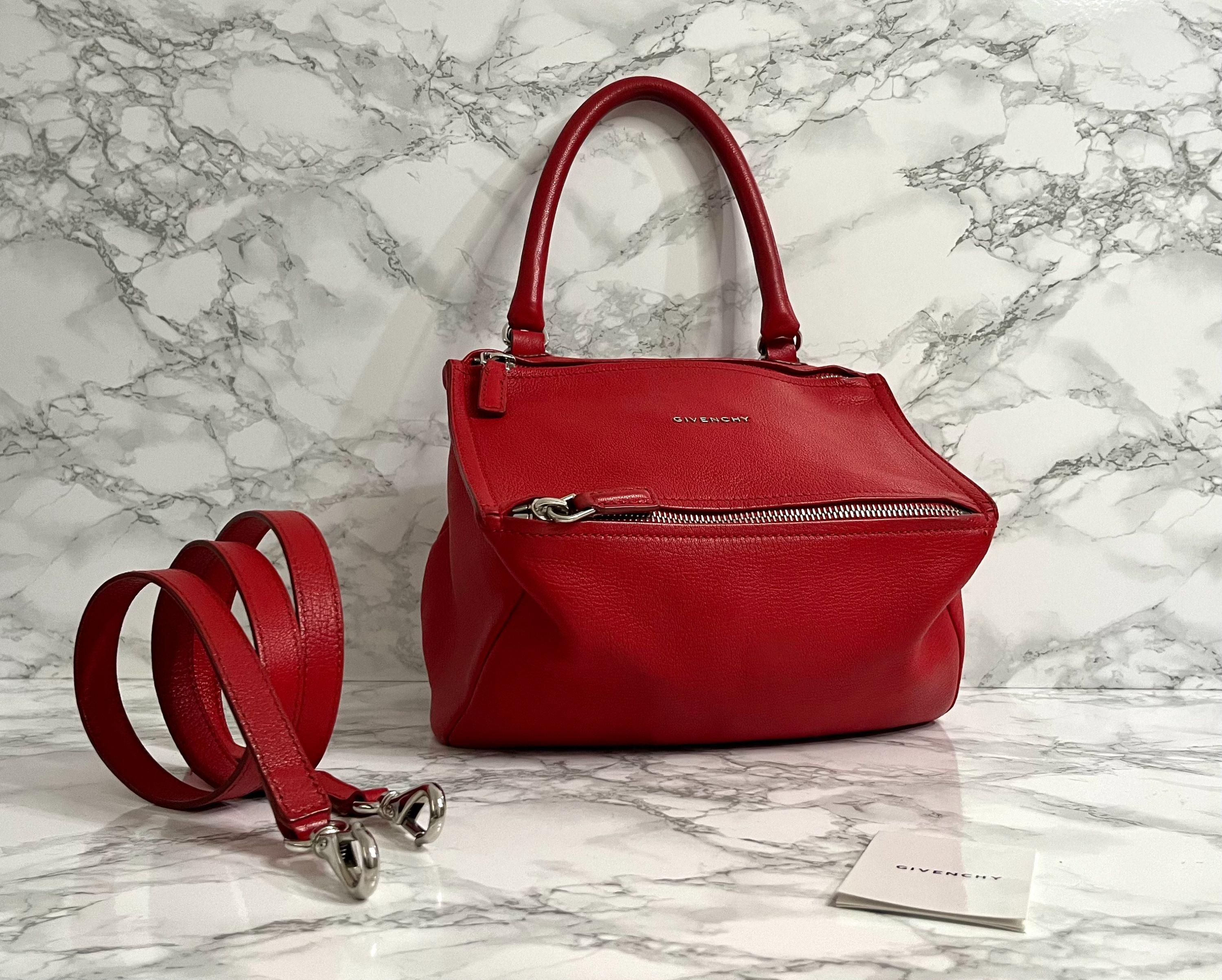 Givenchy Small  Red Pandora Bag