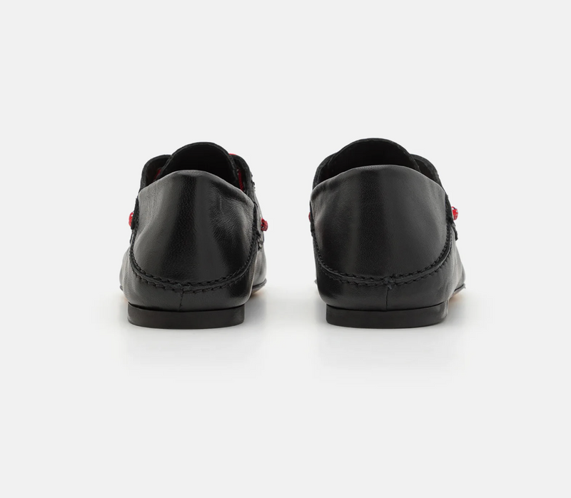 Sandro Leather Boat Shoes