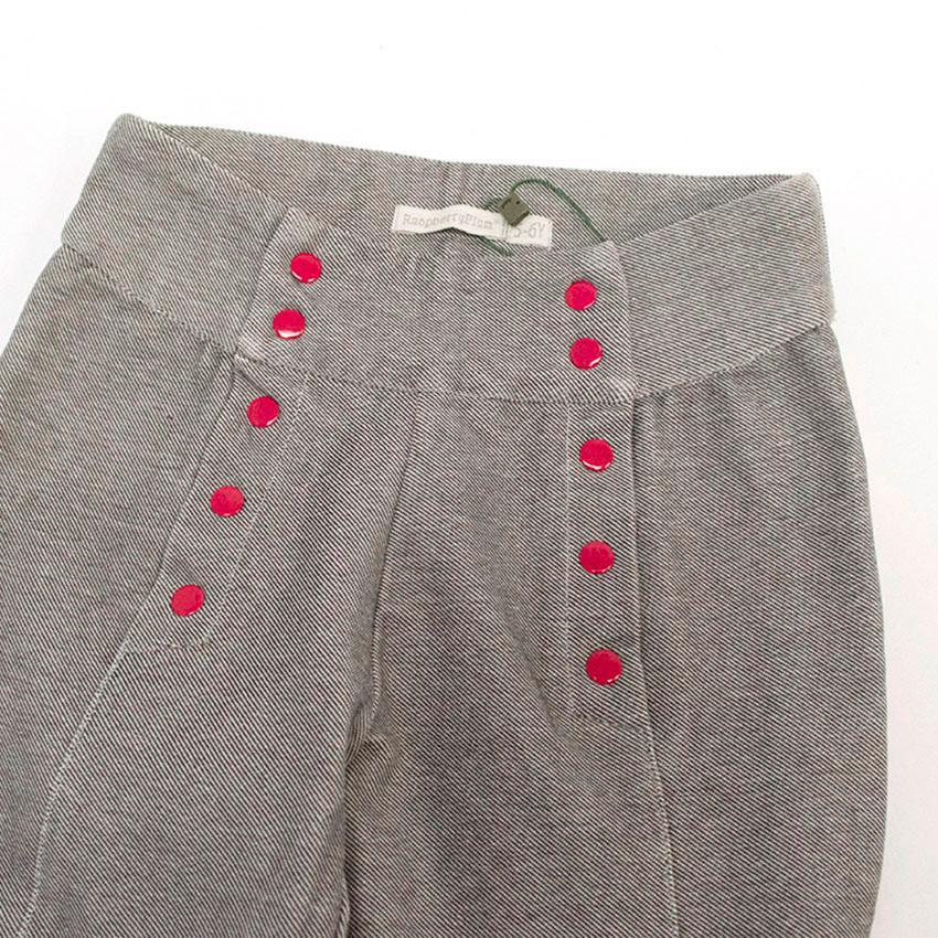 Raspberry Plum girl's high waisted trousers