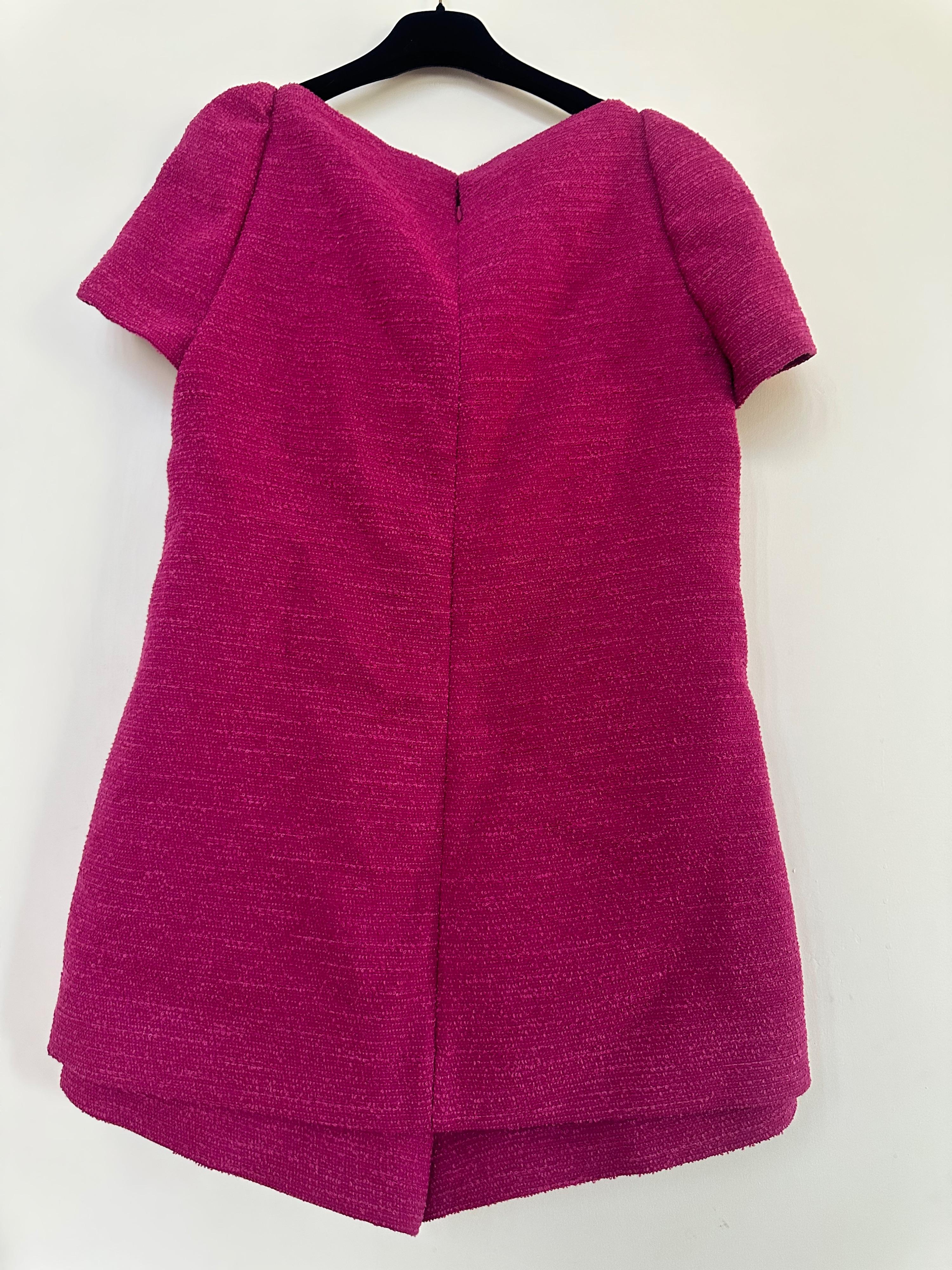 Pink Short Sleeved Romper Suit