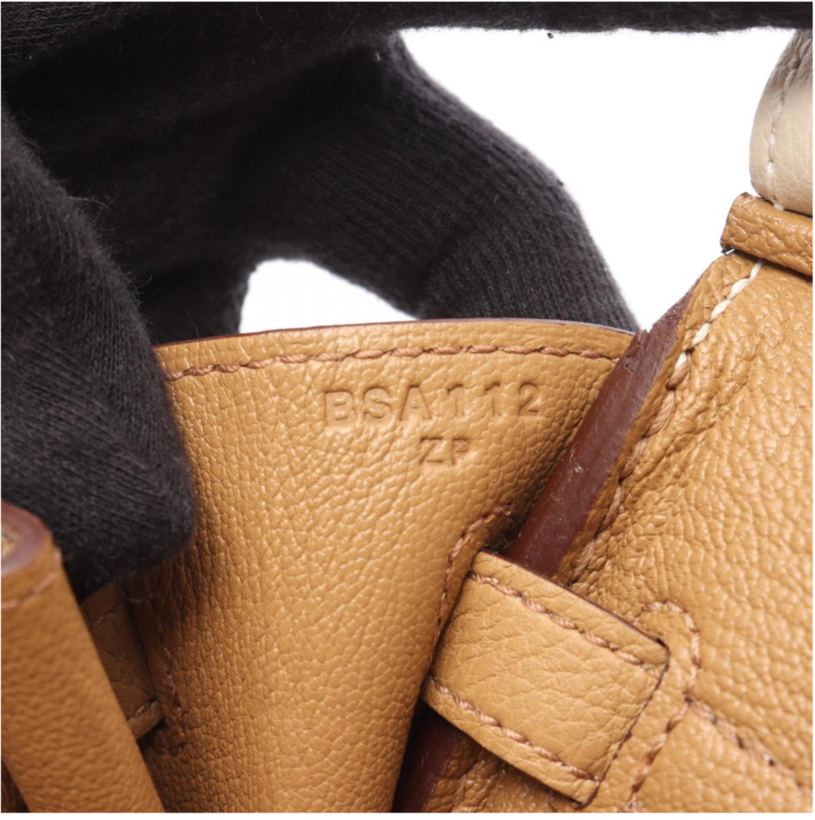 Hermès Togo Birkin 25 in Caramel Brown and Cream with Gold Hardware