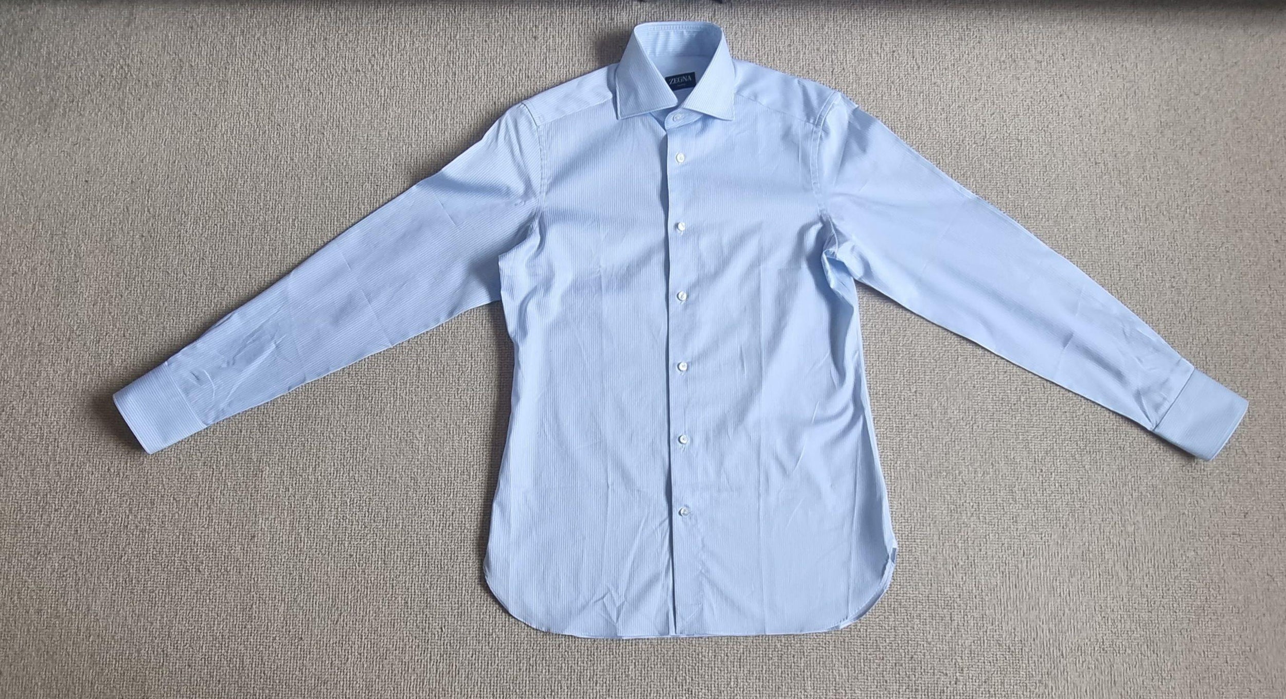 Zegna Trofeo Fine Cotton Shirt