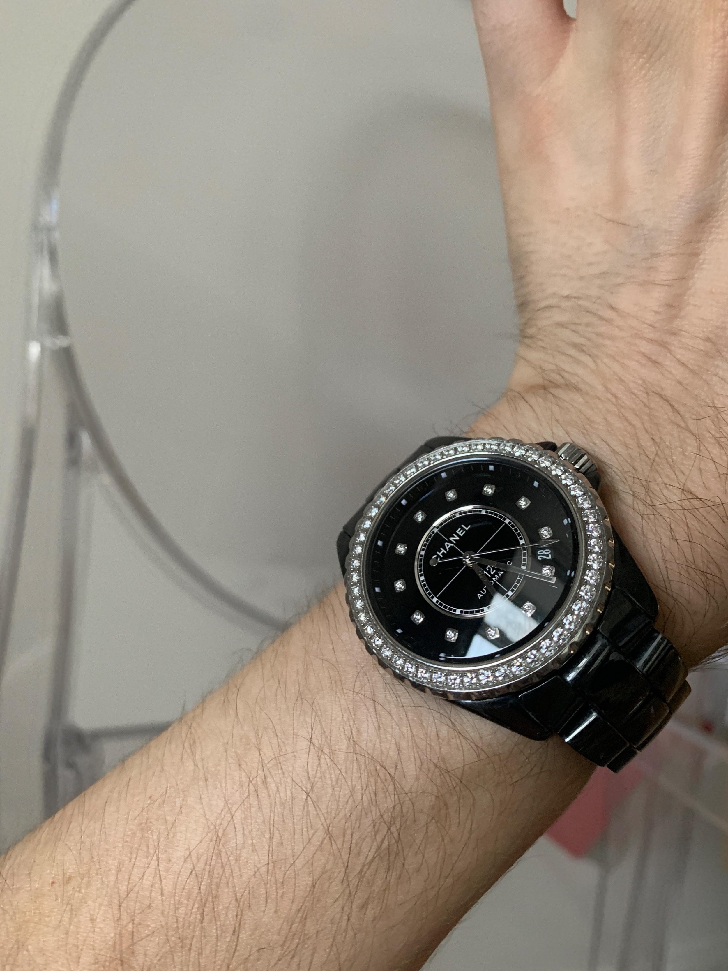 Chanel  Black J12 H6526 Watch