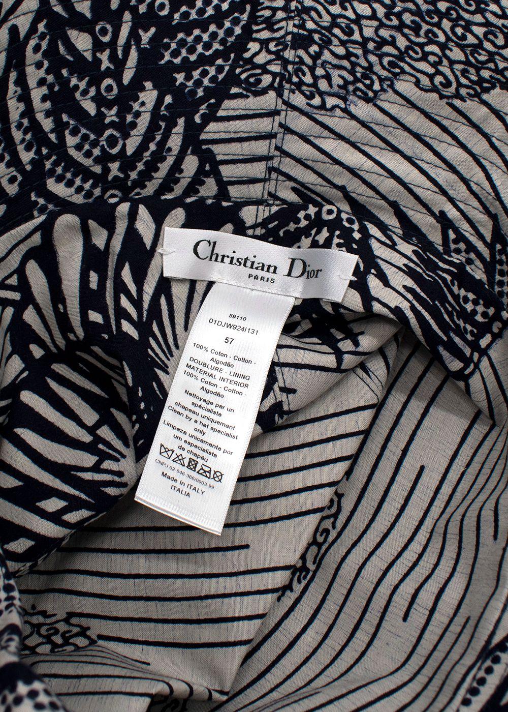 Dior Pattern Bucket hat