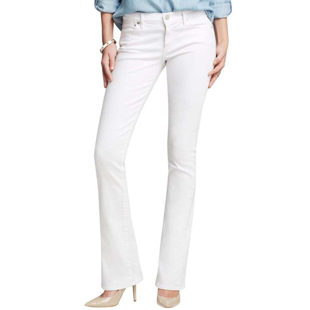 Citizens of Humanity White Ingrid Stretch Jeans