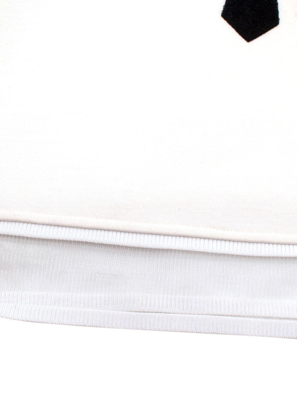 Fendi Cream Karl Loves Fendi Sweatshirt