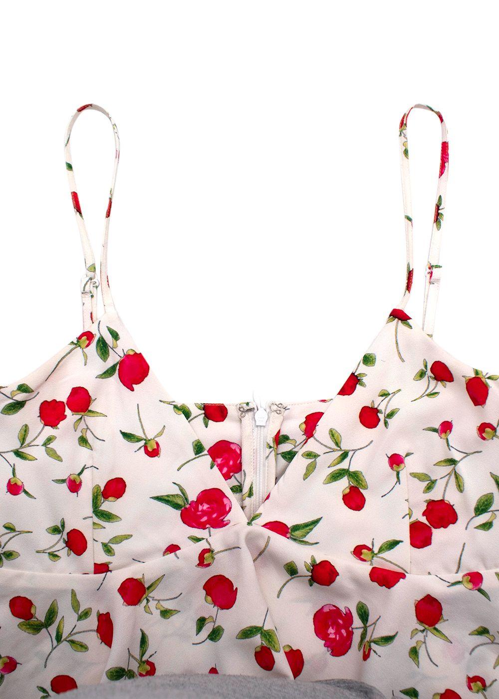 Dodo Bar Or Rose Print Tiered Midi Dress