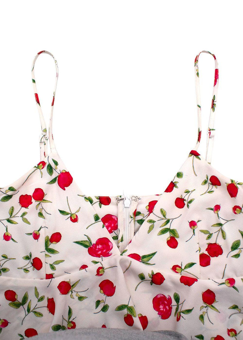 Dodo Bar Or Rose Print Tiered Midi Dress