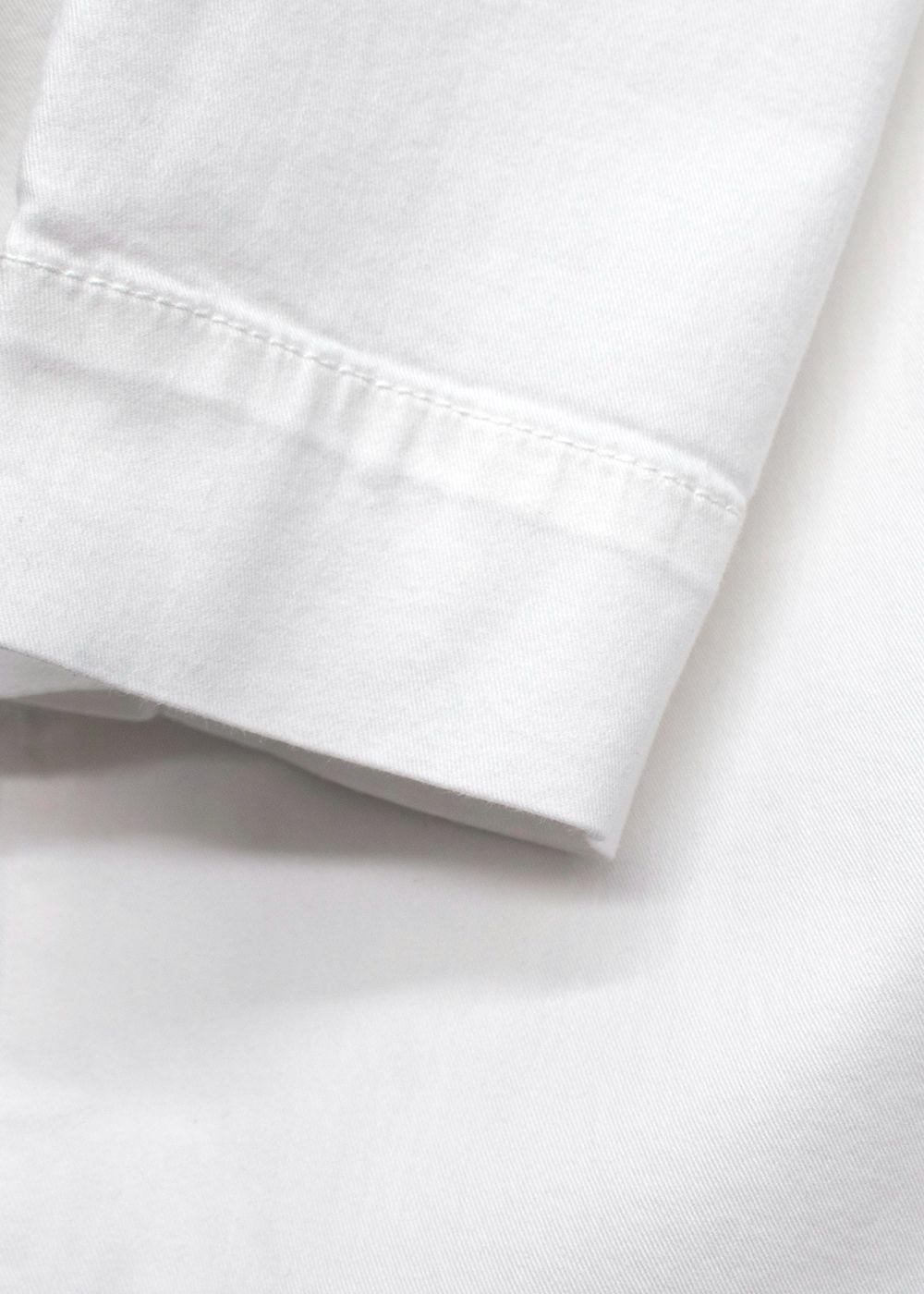 MaxMara White Straight Leg Trousers