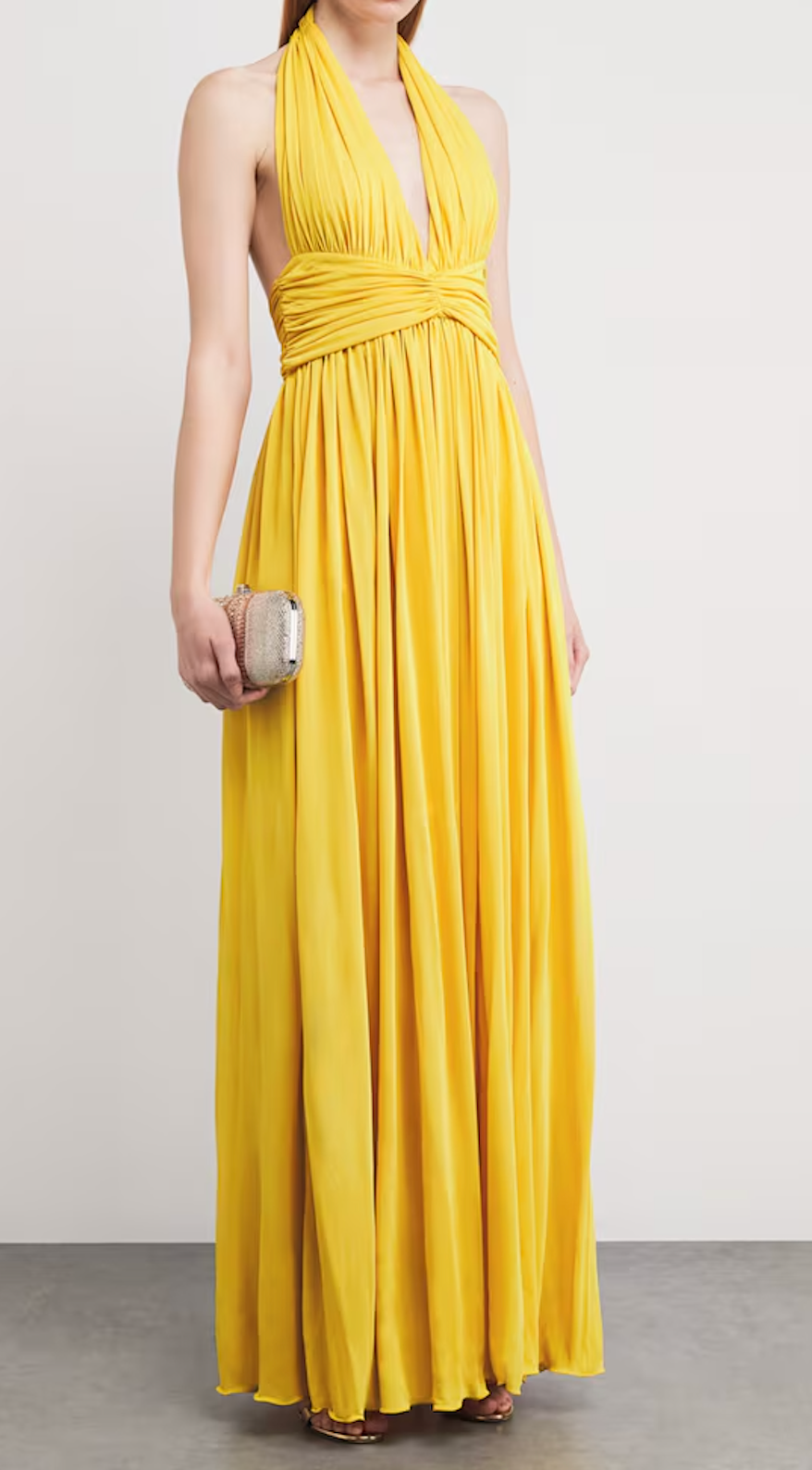 Giambattista Valli Tulle Halterneck Maxi Dres