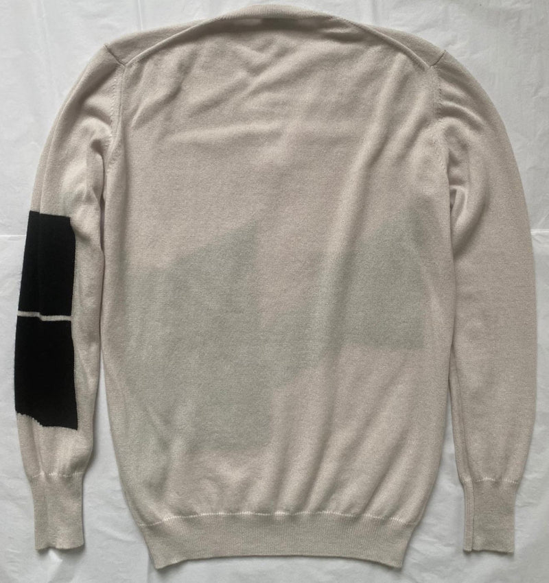 Bottega Veneta Beige/Black Cashmere Jumper