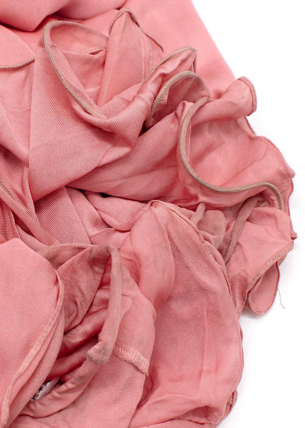 Emilio Pucci Embellished  Belted Pink Maxi Dress