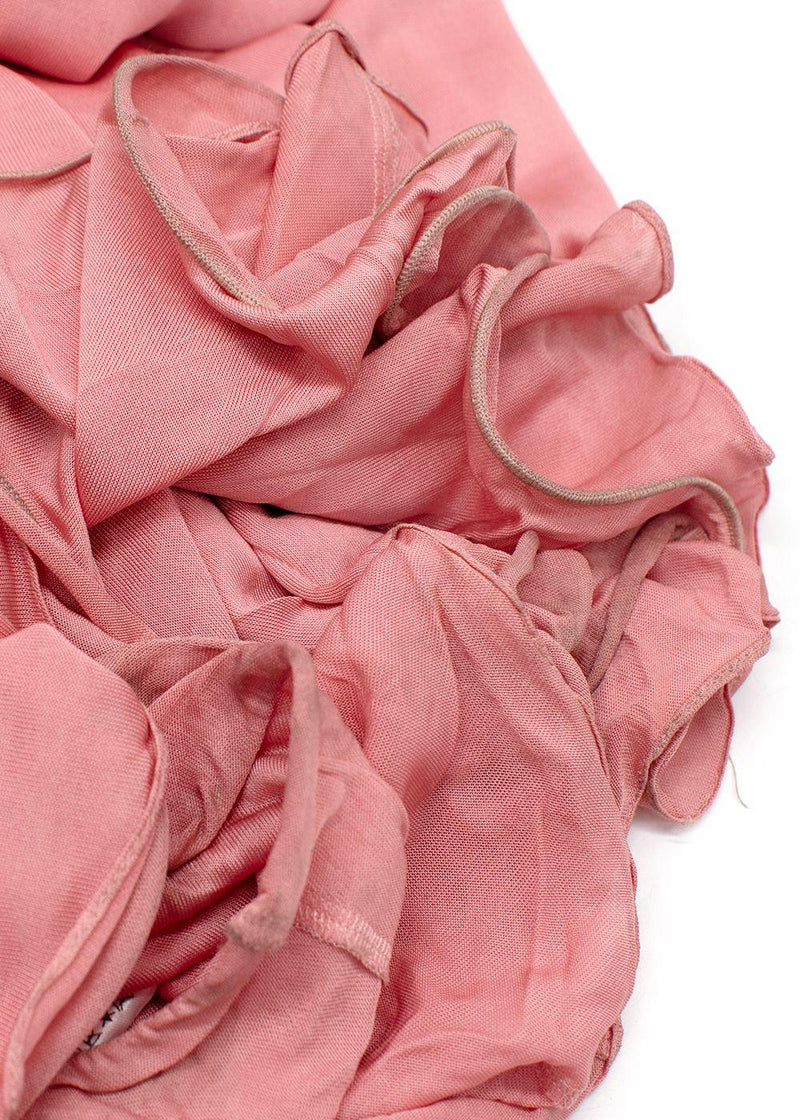 Emilio Pucci Embellished  Belted Pink Maxi Dress