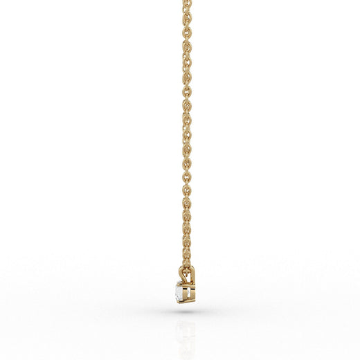 Skydiamonds Luna 0.08ct Pendant in 9ct Yellow Gold