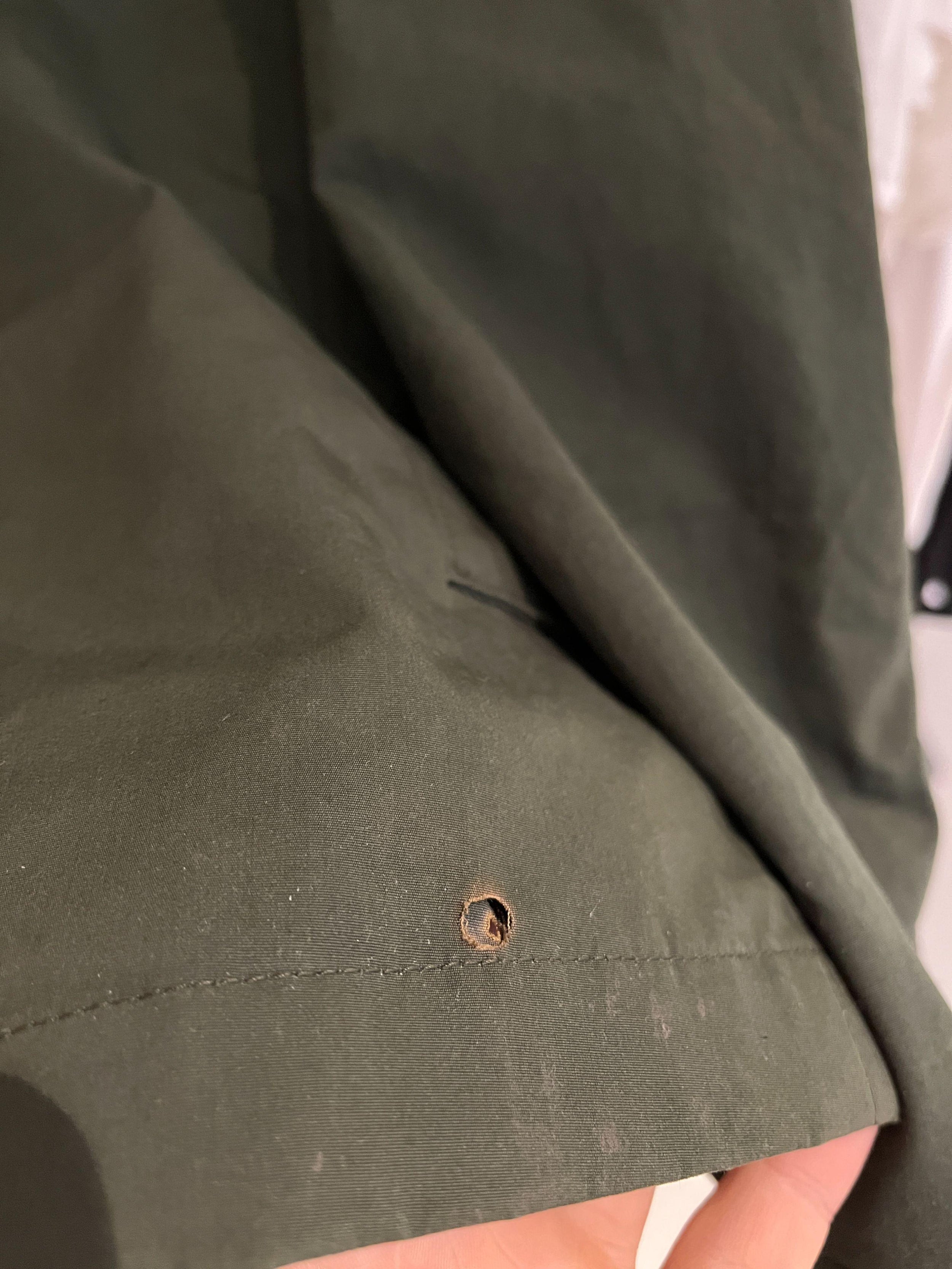 Prorsum Khaki Cotton Harrington Jacket