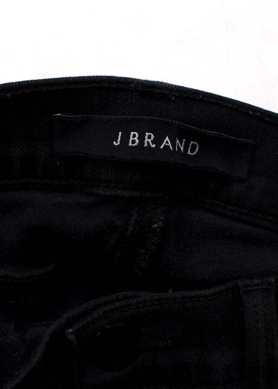 Black Washed Skinny Leg Jeans
