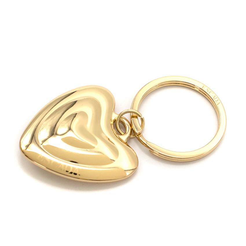 Escada Gold Heart Key Fob