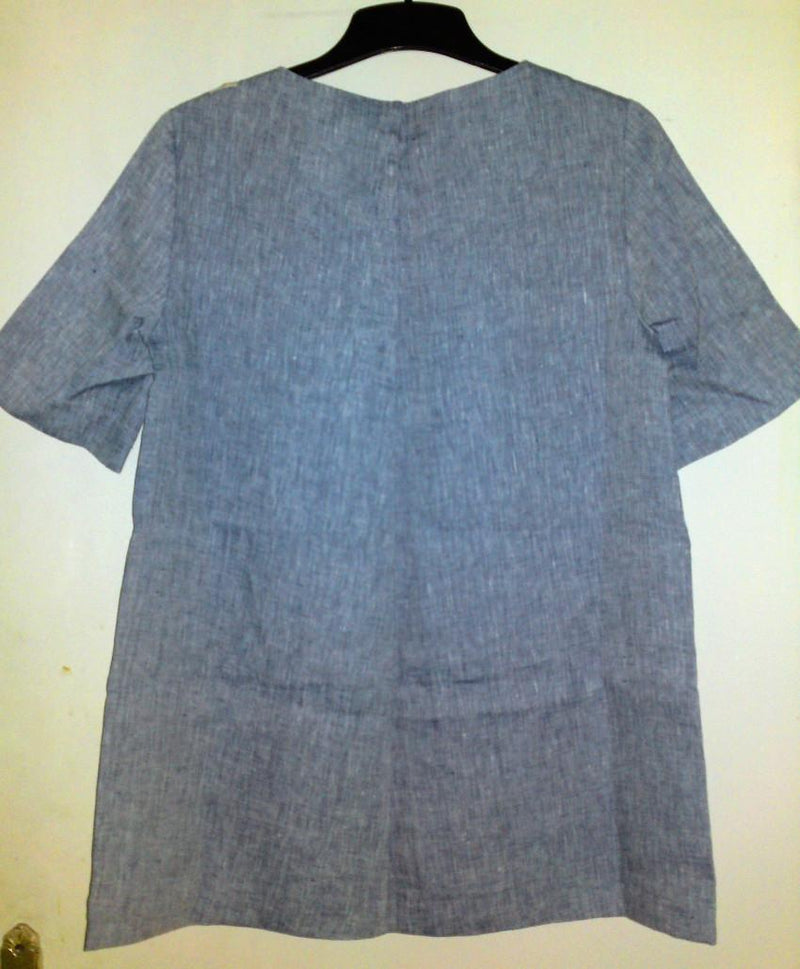 Max Mara Gray Summer Linen Tunic