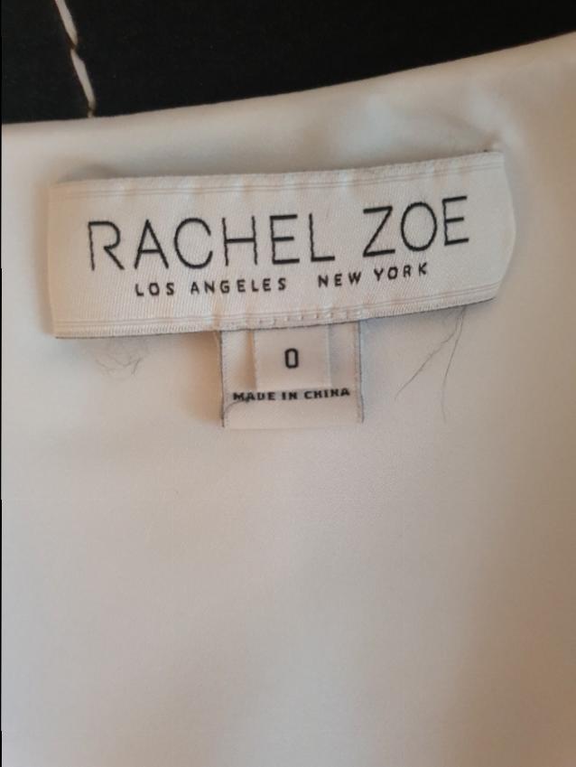 Rachel Zoe White One Shoulder Mini Dress