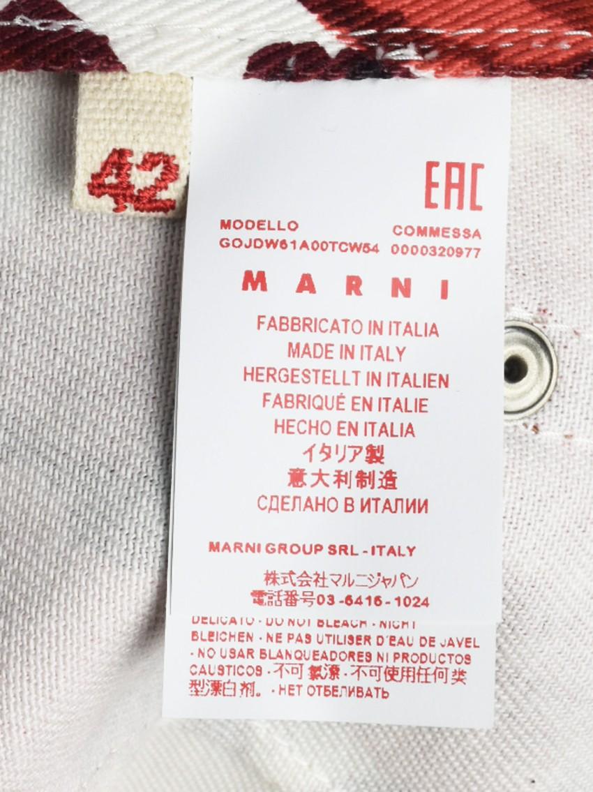 Marni Anita Floral Print Wrap Skirt