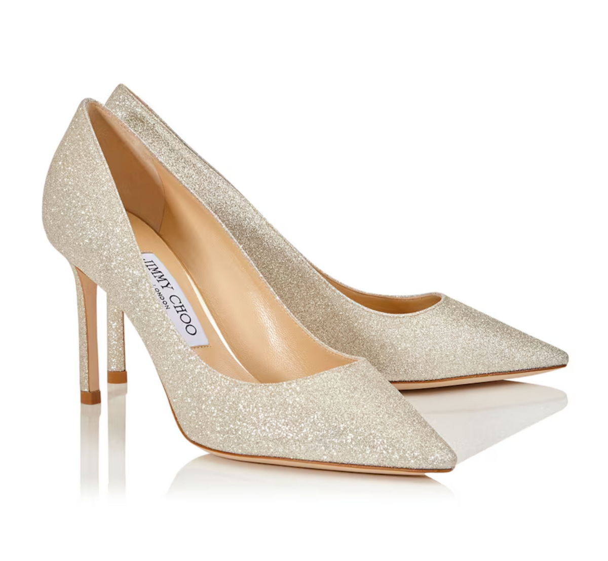 Romy 85 Glitter Pumps