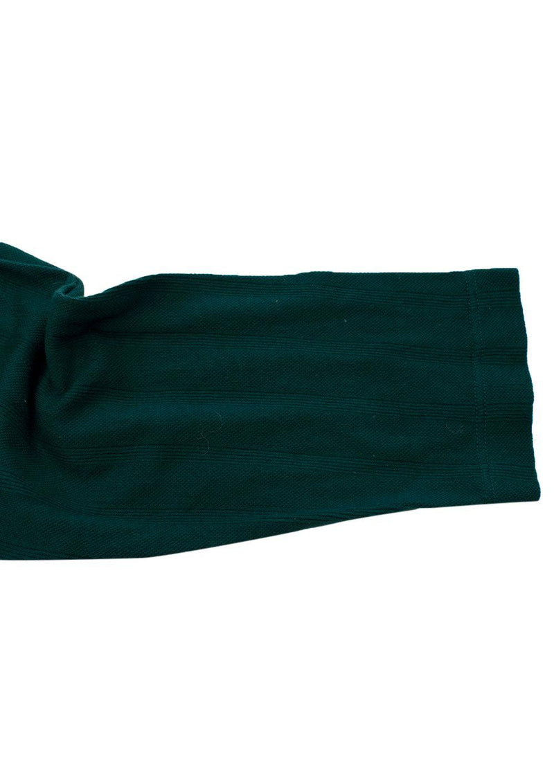 Teal Cotton Polo Shirt