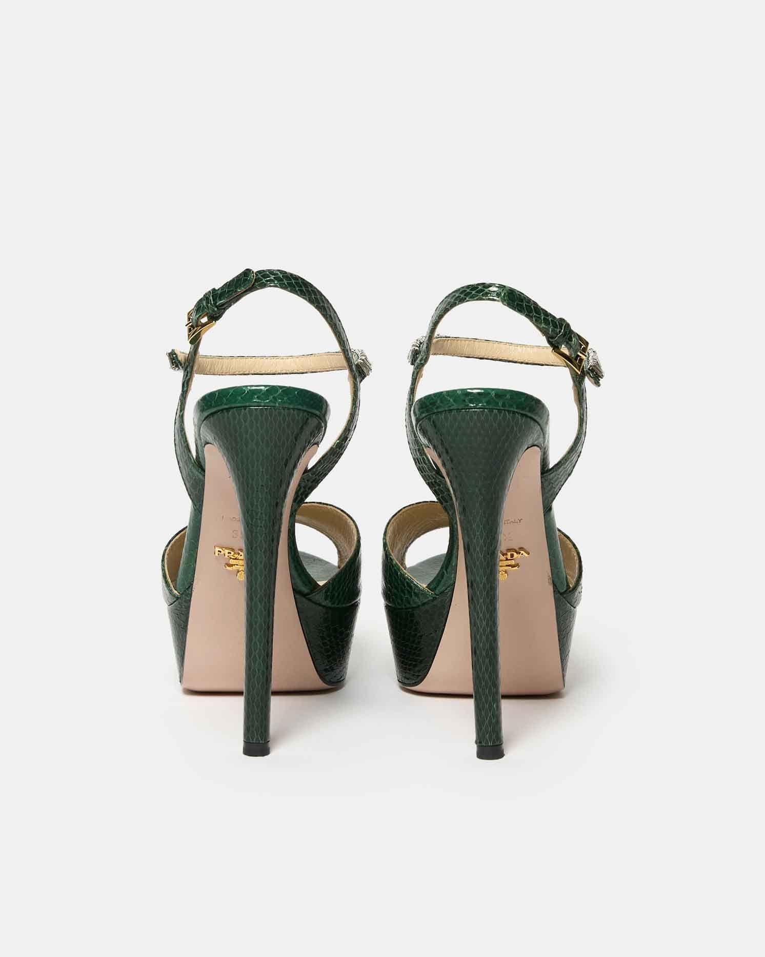 Prada Platform Sandals