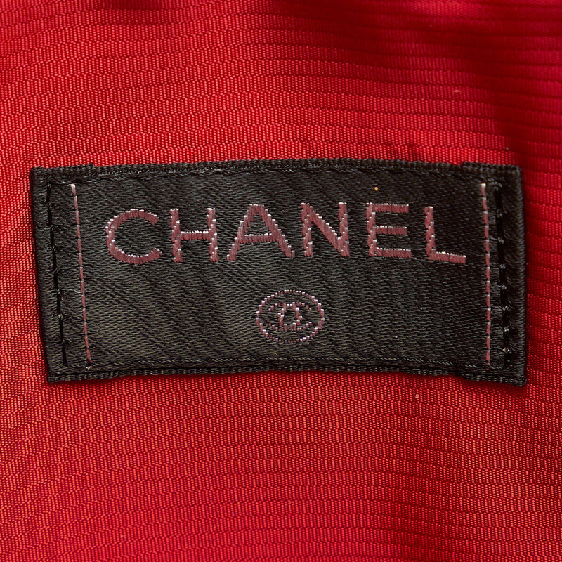 Chanel Old Travel Line Nylon Handbag