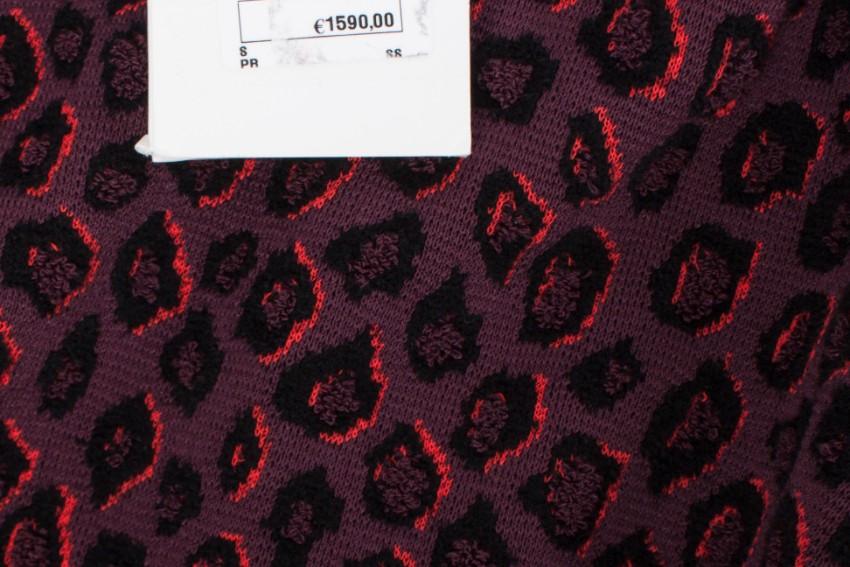 Givenchy Leopard print-jacquard midi dress