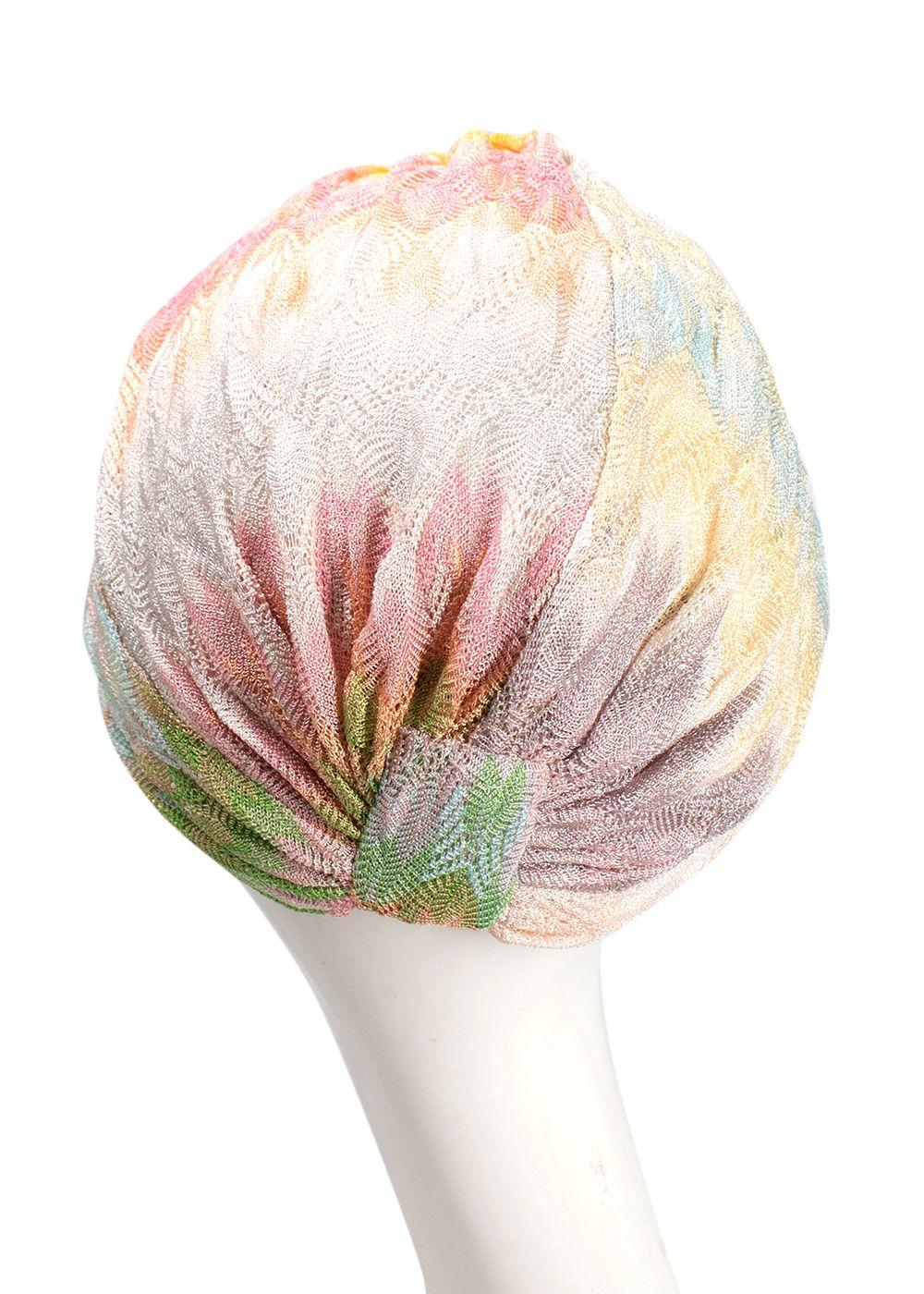 Missoni Pastel Knit Turban