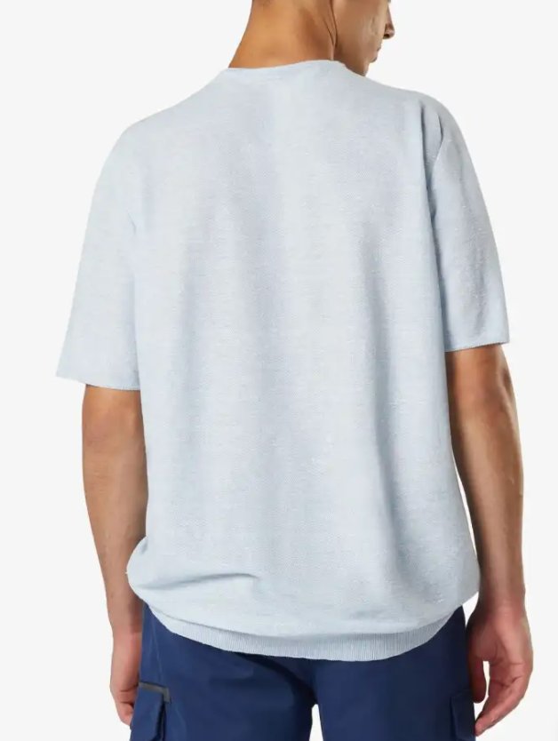 Sease Linen-Cotton Blend Knit T-Shirt