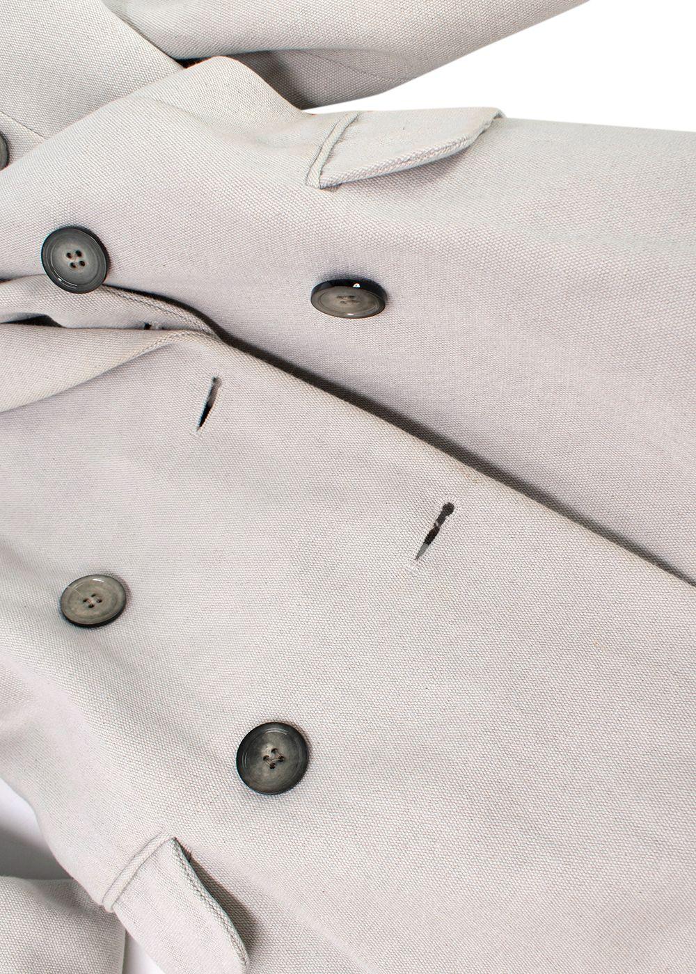 Isabel Marant Light Grey Double-Breasted Blazer