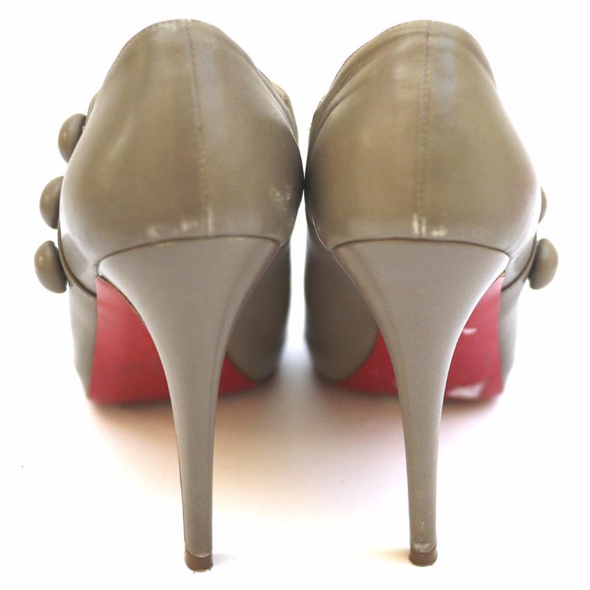 Christian Louboutin C'est Moi Nappa Leather Ankle Boots