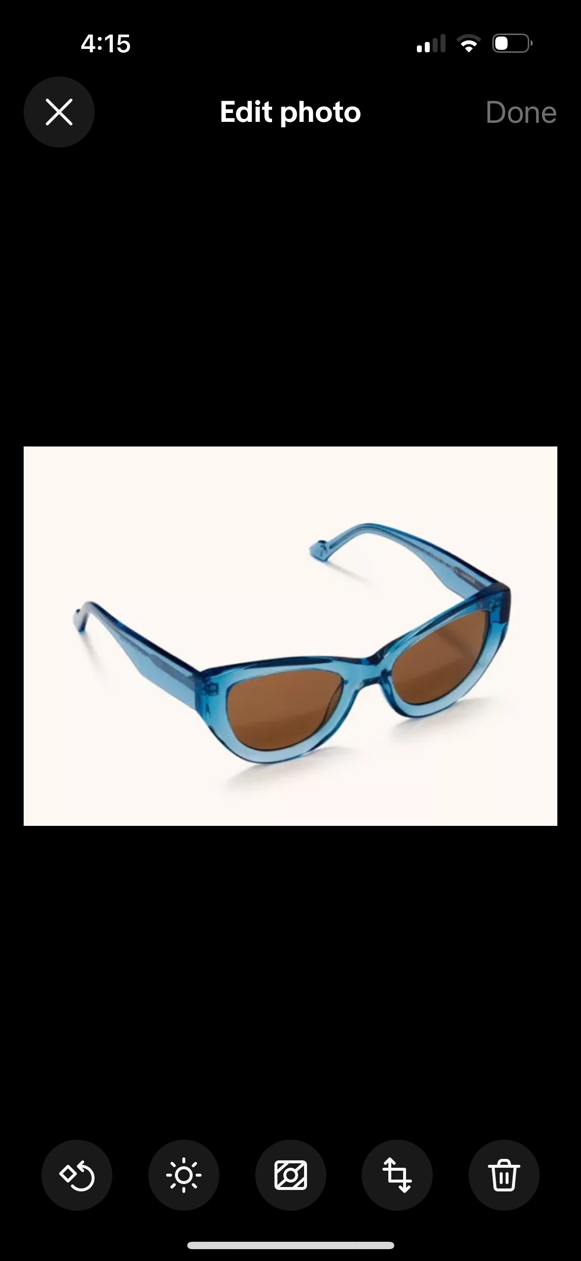 Sunday Somewhere Blue Harper Sunglasses