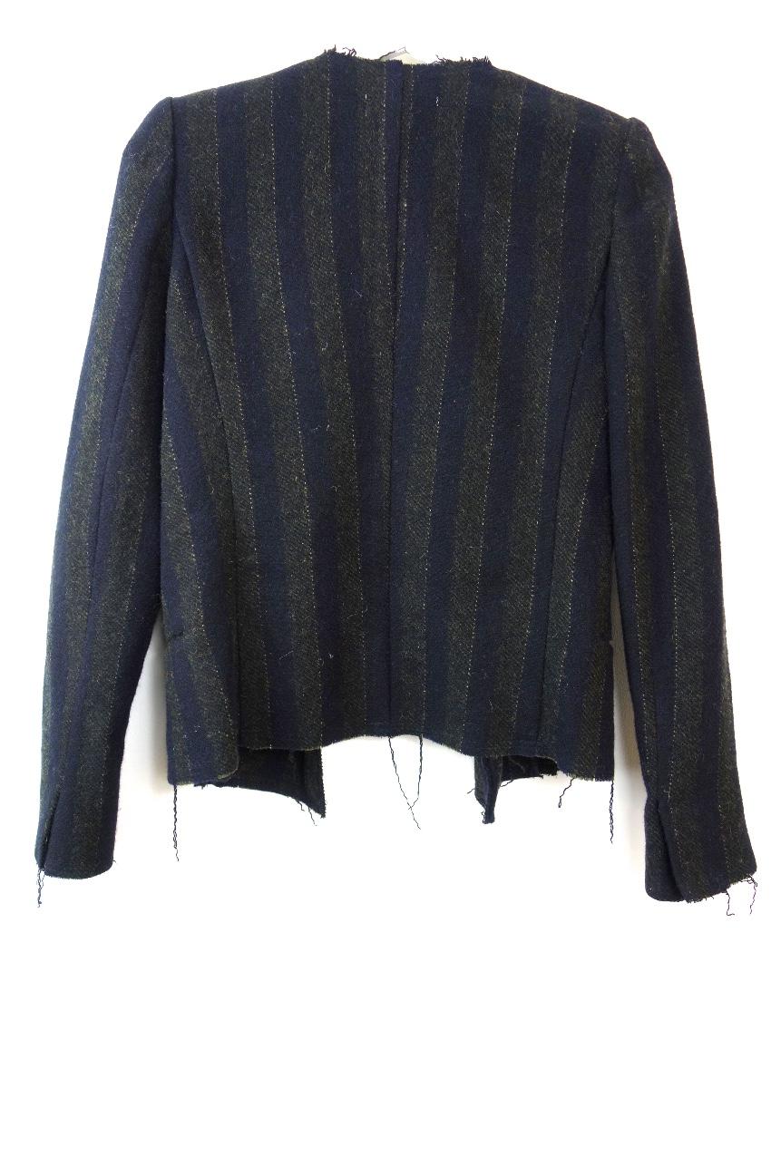 Isabel Marant Striped Distressed Jacket