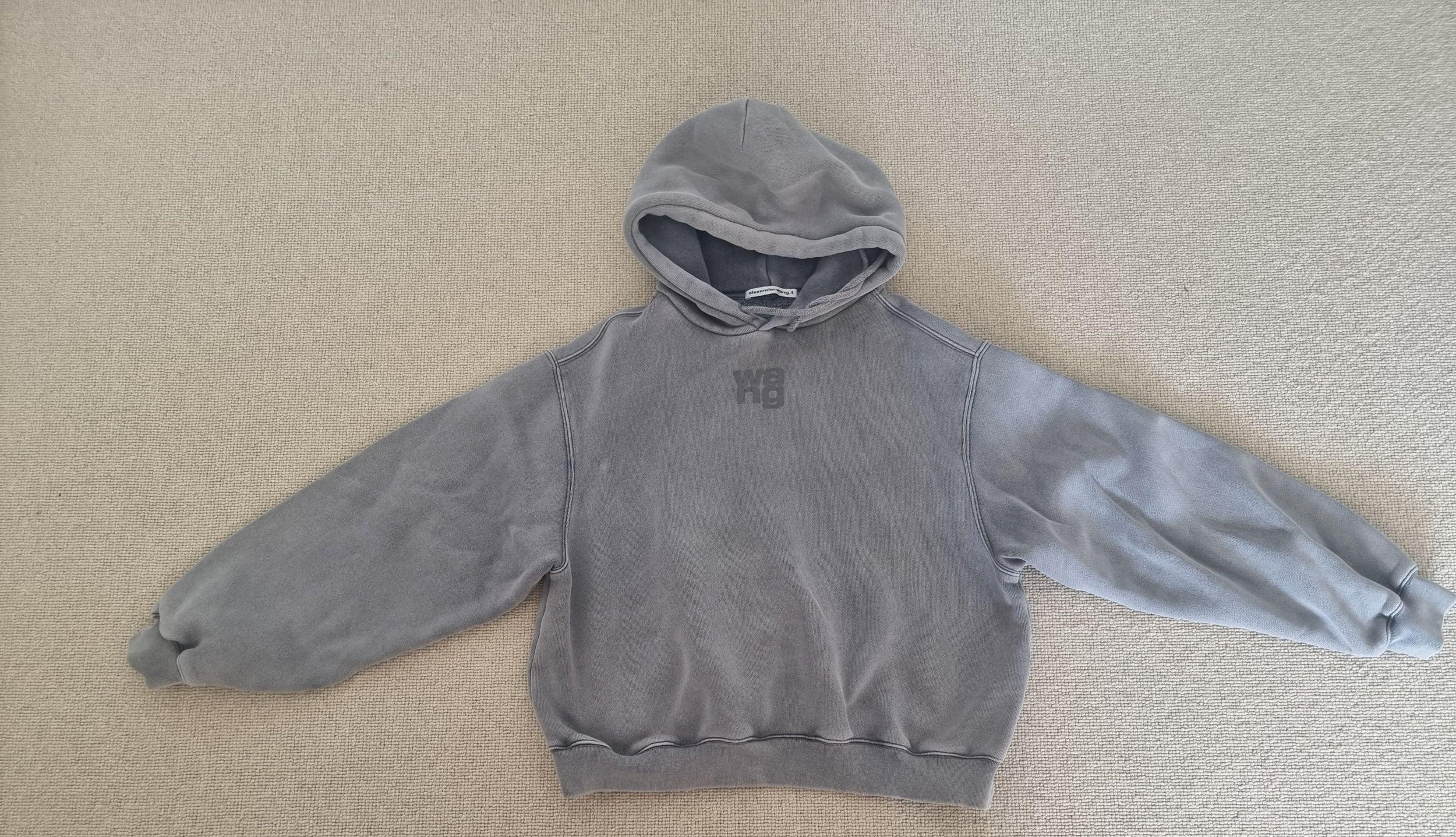 Alexander Wang Grey Hoodie