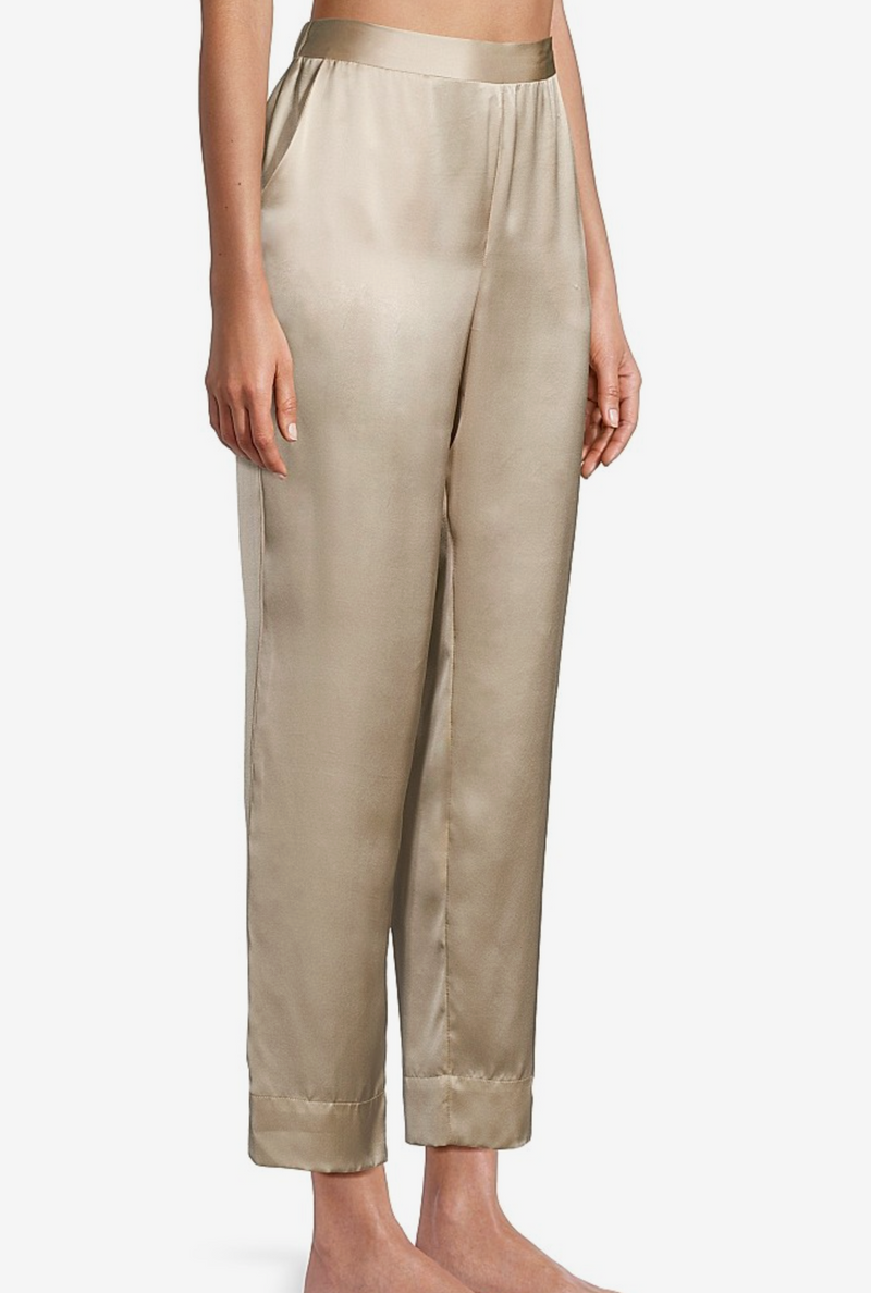 Natori Key Essentials Silk Two-Piece Pajama Set