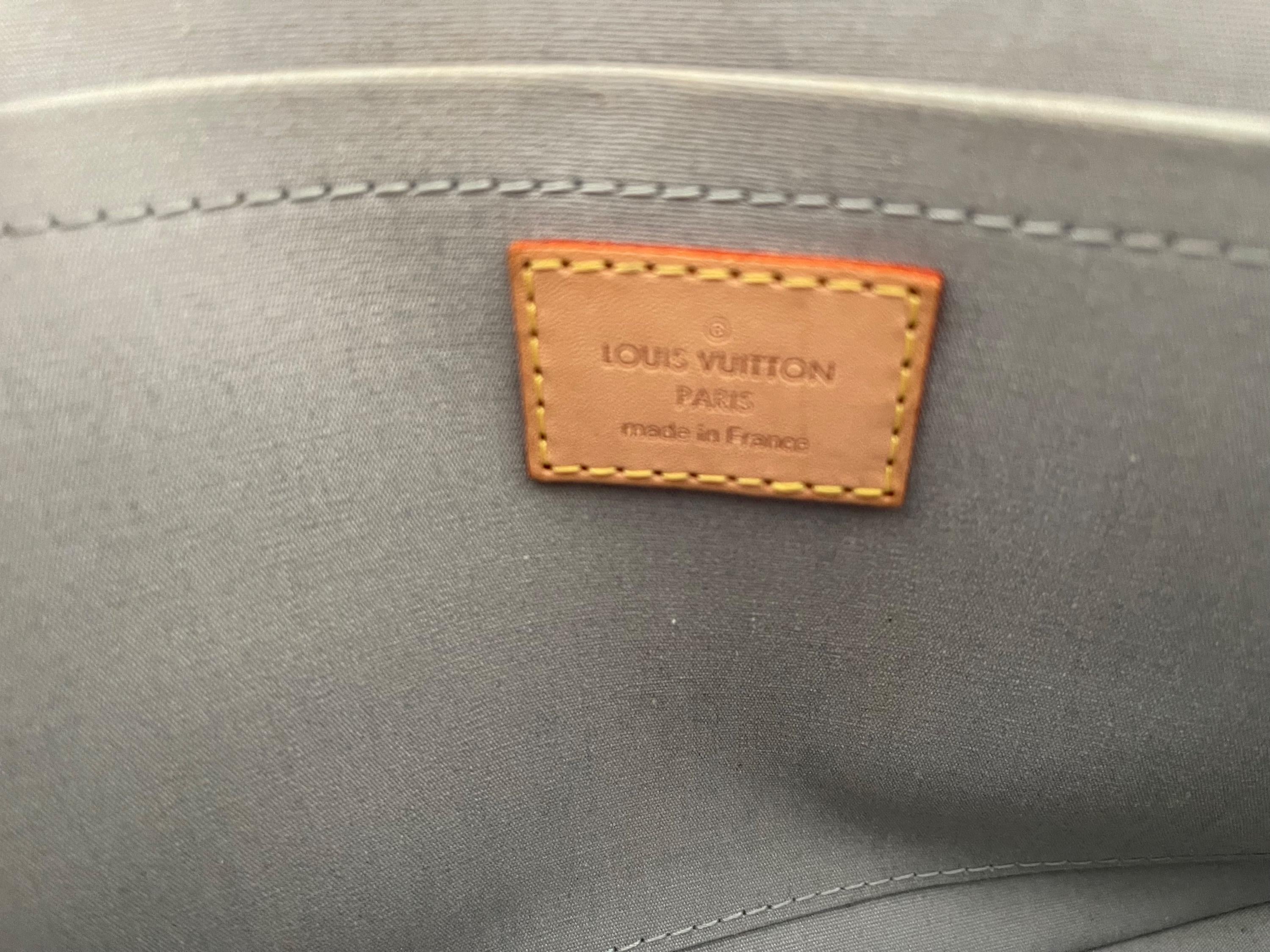 Perle Monogram Vernis Rosewood Avenue Bag
