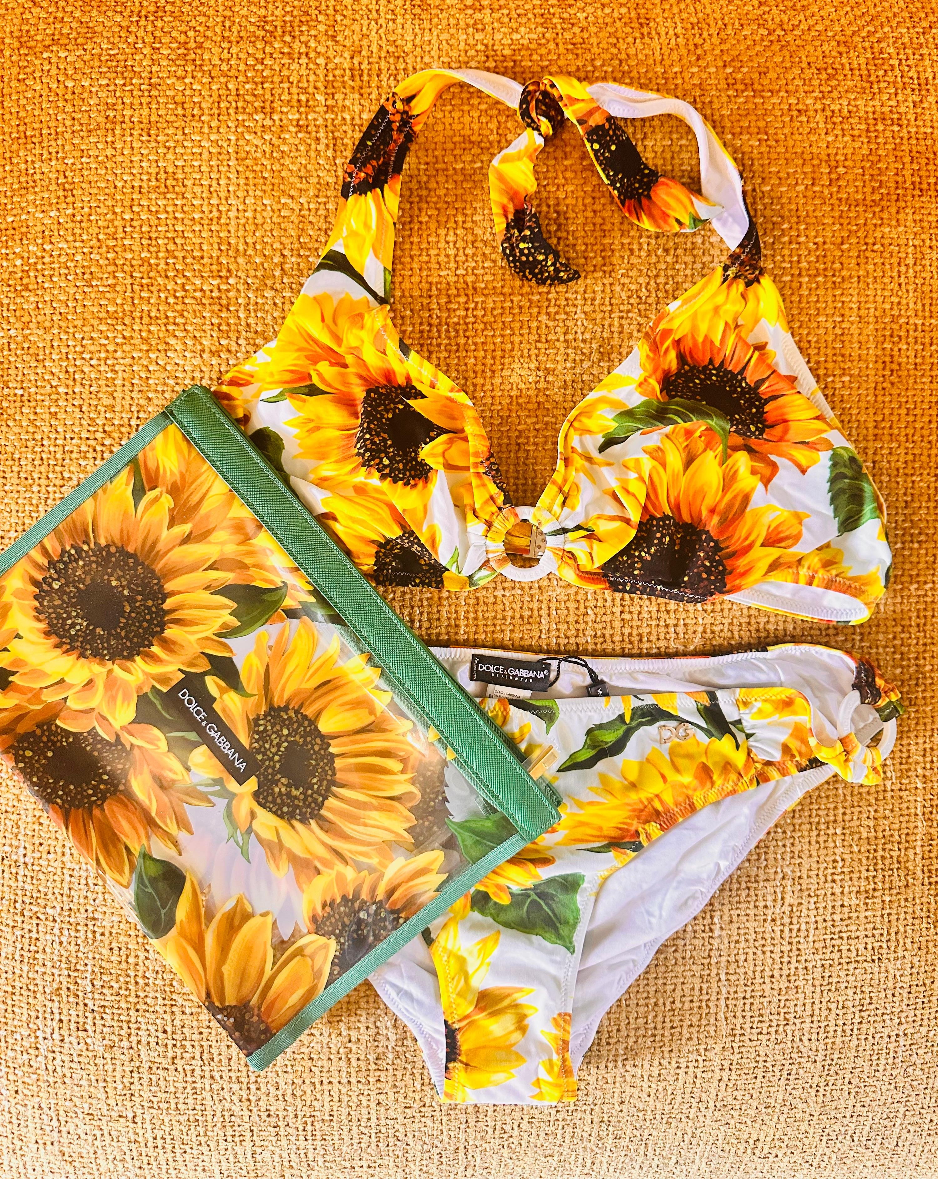 Yellow Sunflower Bikini
