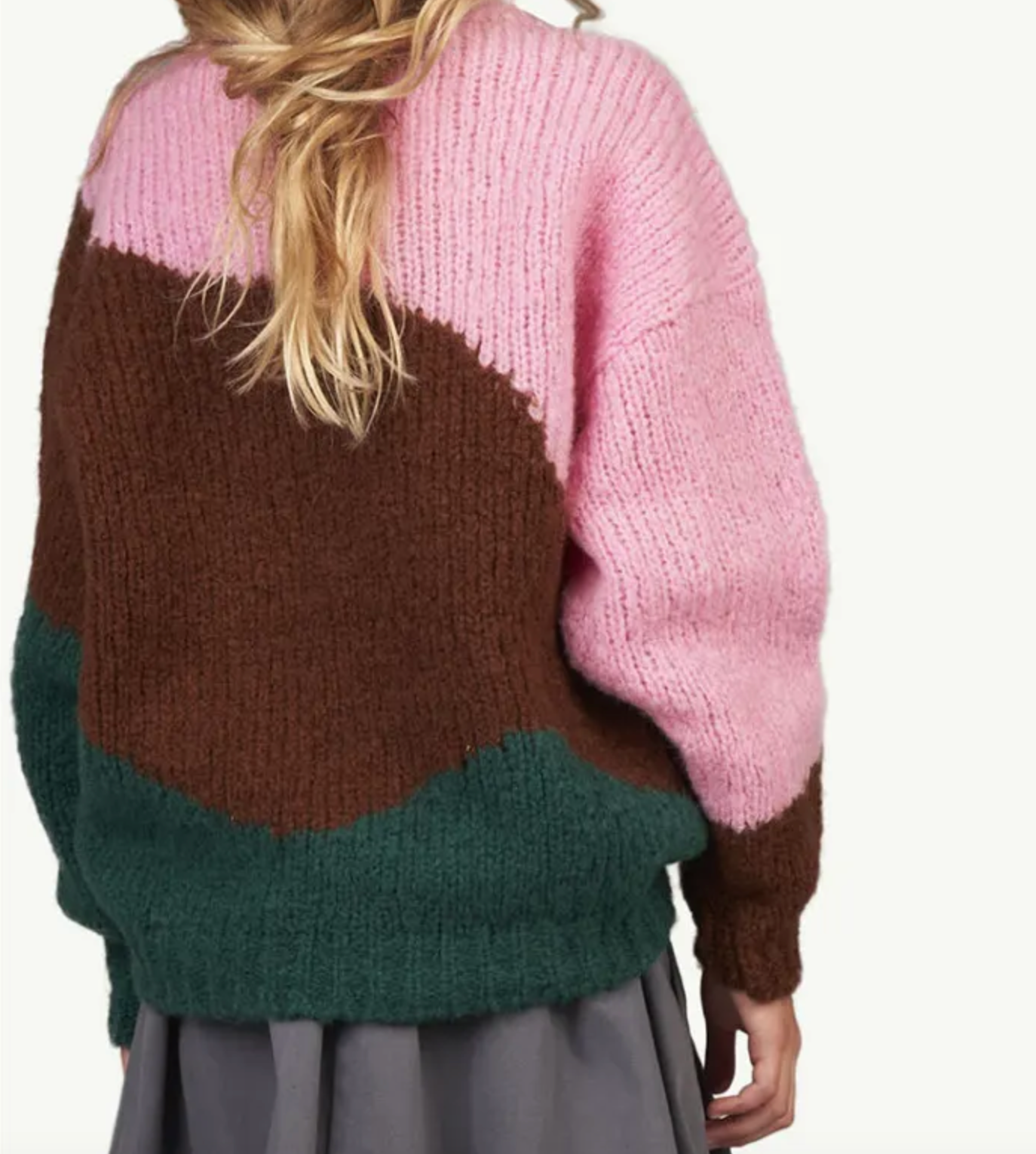 The Animals Observatory Colour Blocked 'Paris' Knit