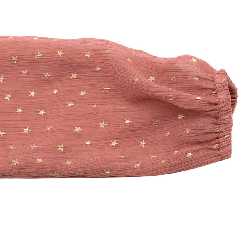 Wild & Gorgeous Pink Star Print Dress
