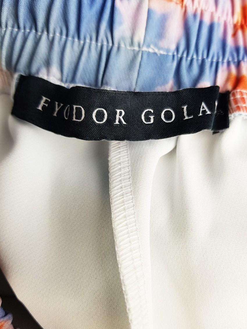 Fyodor Golan Tie-dye Tapered High-rise Cotton Jogging Bottoms