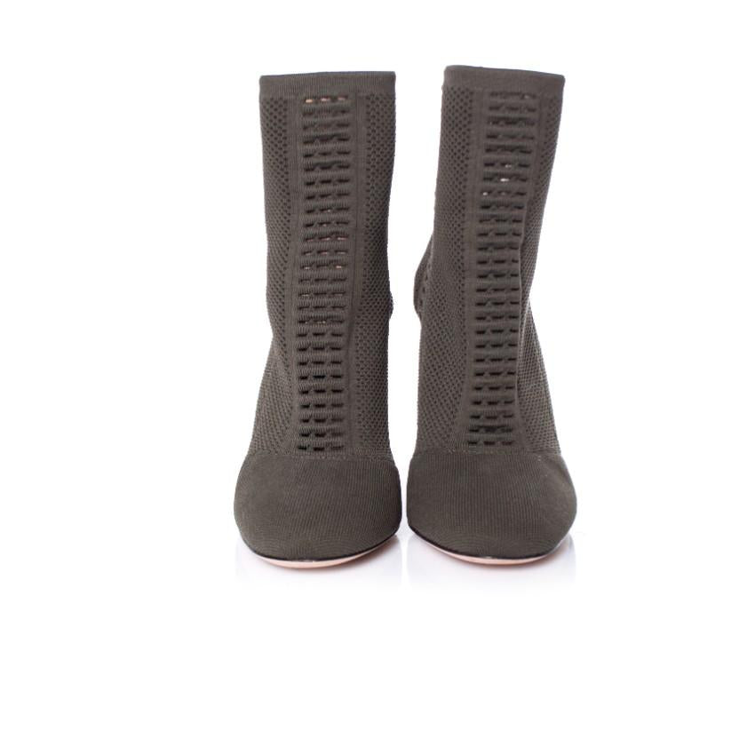 Gianvito Rossi Vires knitted ankle boots