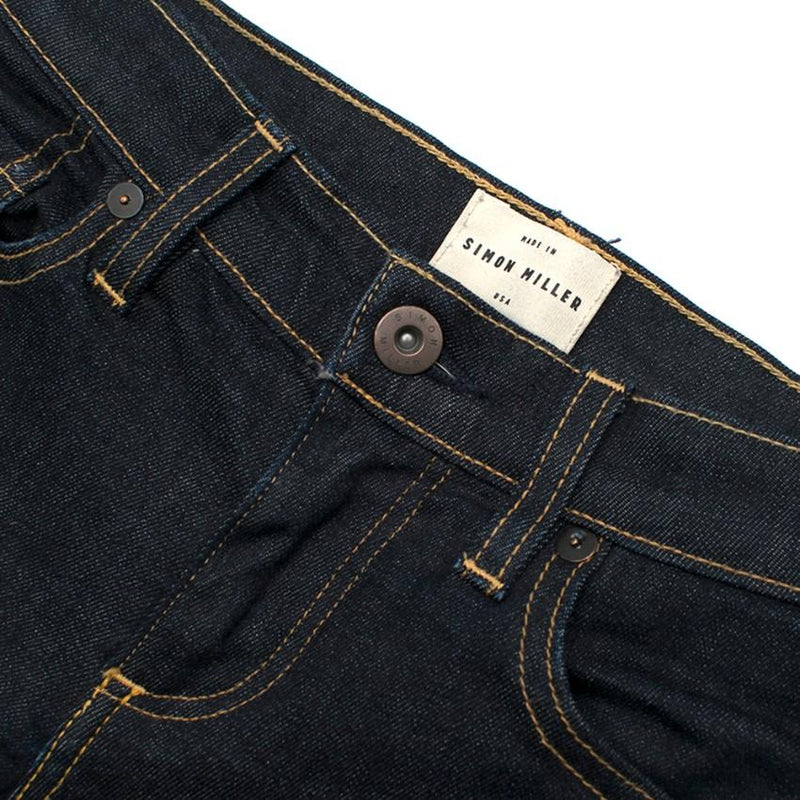 Simon Miller KNOX Dark Wash Mid-Rise Skinny Jeans