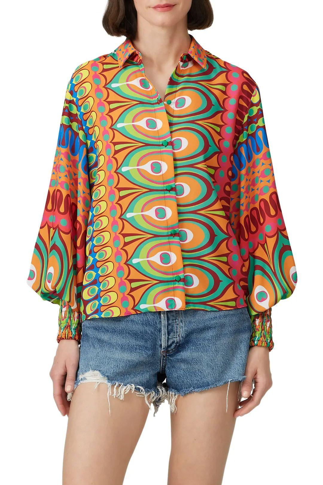 Alexis Printed Blouse