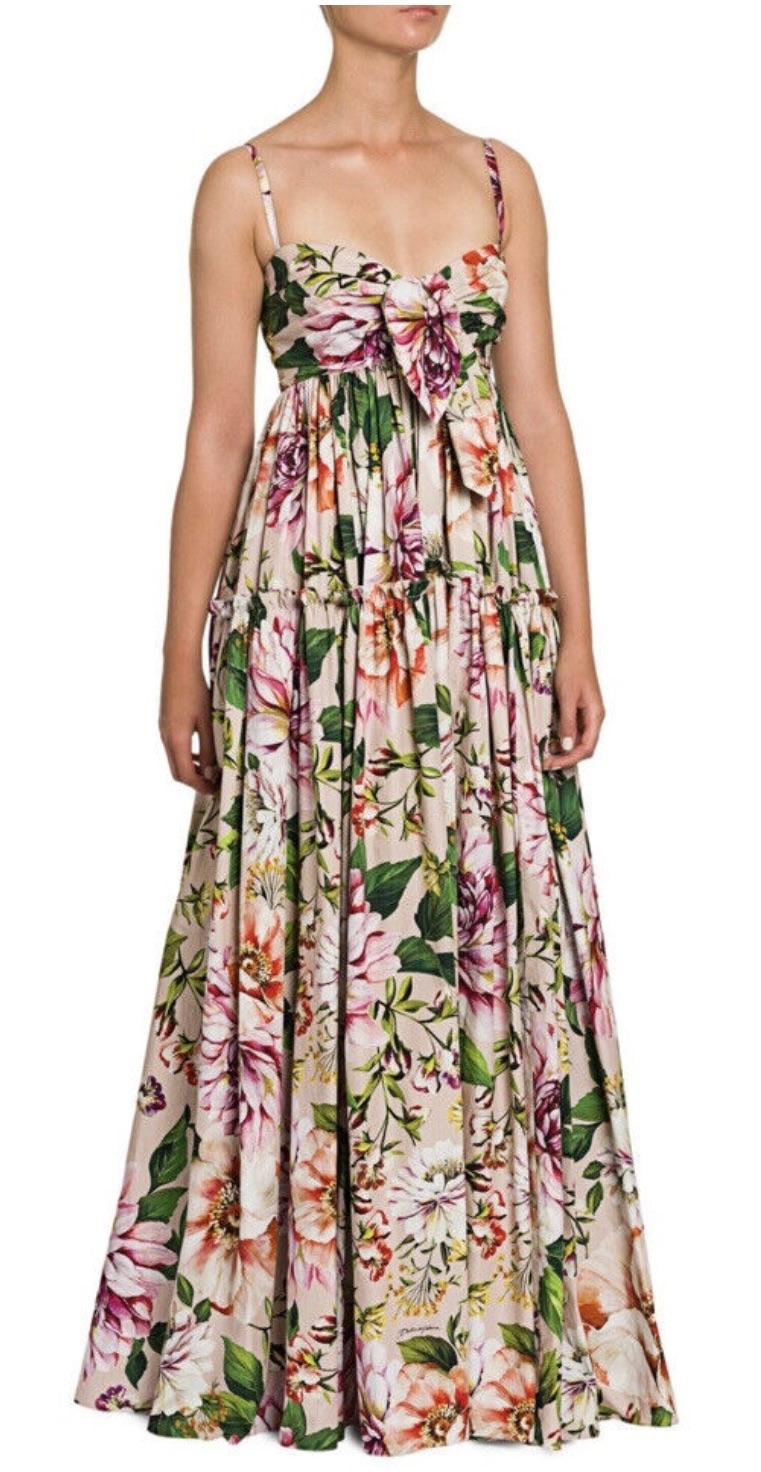 Dolce & Gabbana Floral Maxi Dress