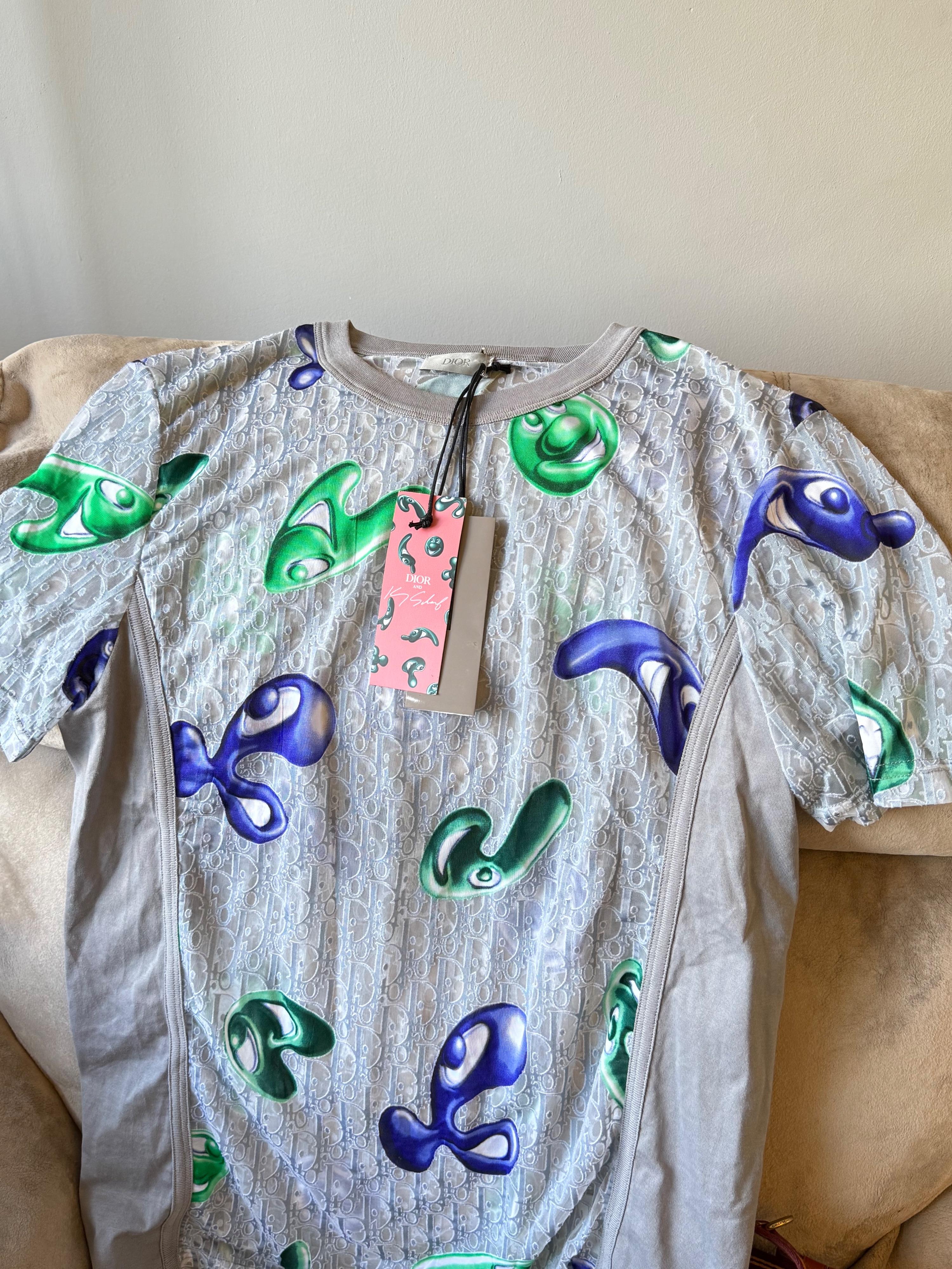 Dior x Canada Goose Sheer Monogram T shirt Unisex