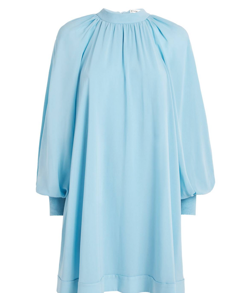 Alice+Olivia Taffeta Gracen Mini Dress
